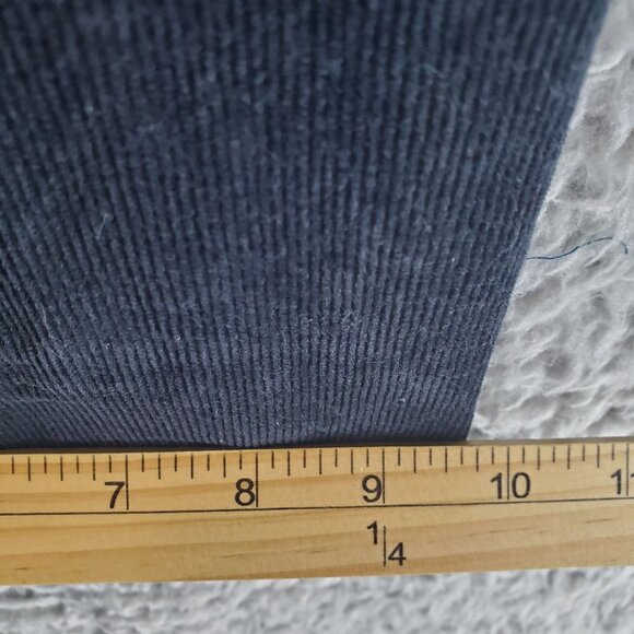 Gap Jeans Womens 33 Tall Black Perfect Boot Corduroy Stretch Five Pocket - Picture 8 of 10